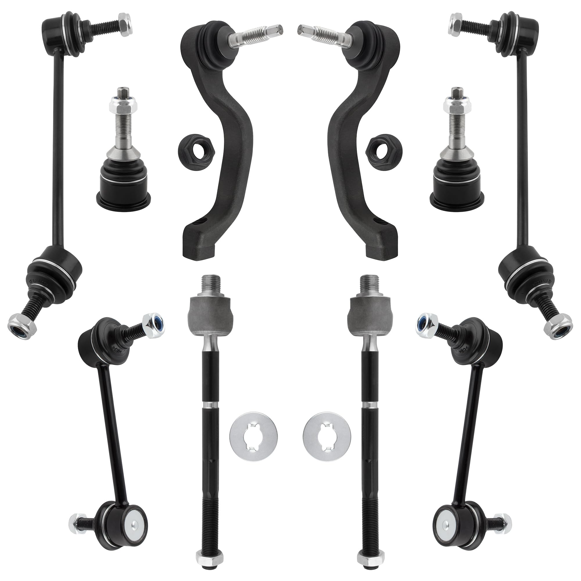 Amazon.com: BOXI (Set of 10) Front & Rear Suspension Kit Fit for